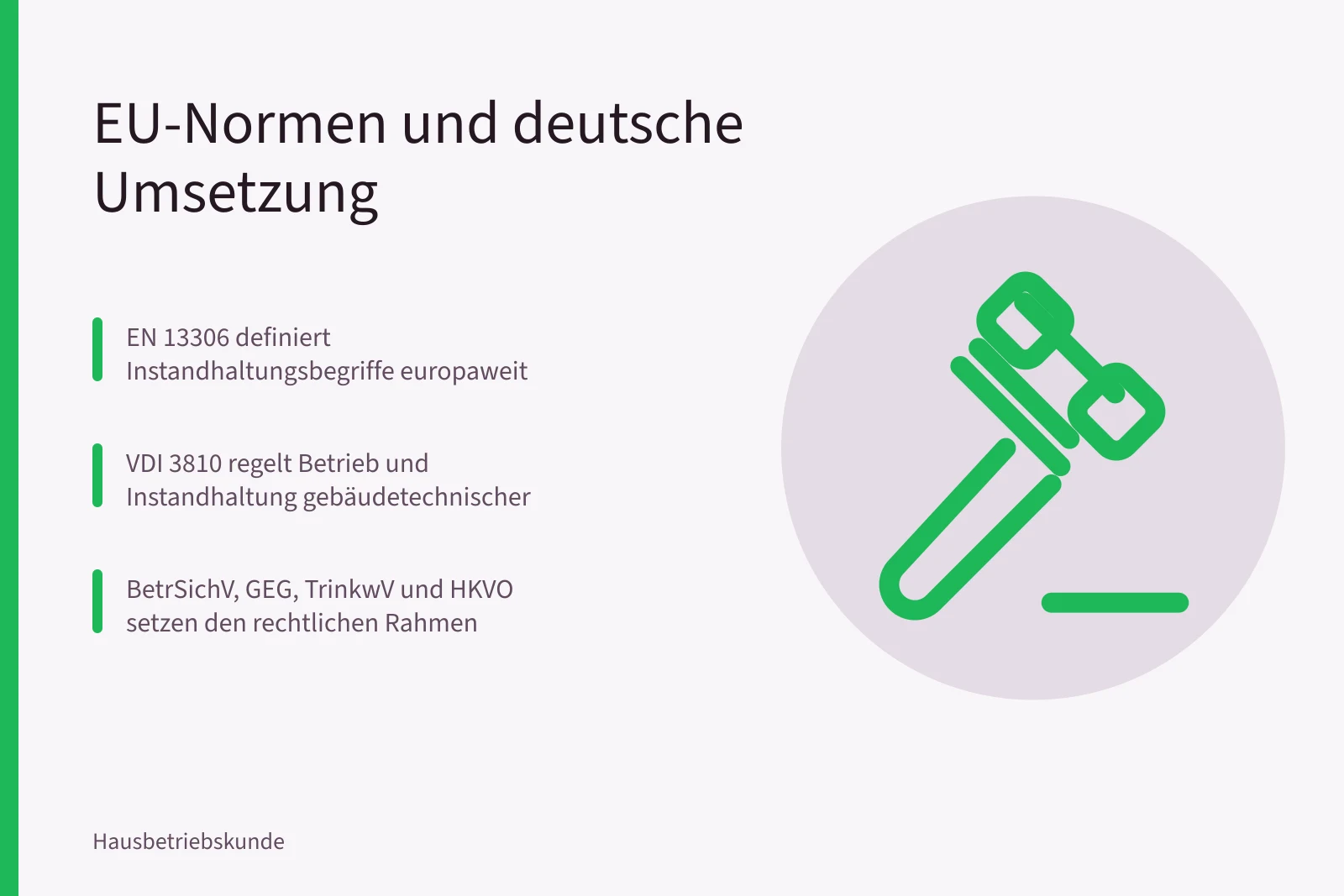 Karte zu EU-Normen und deutscher Umsetzung der Dienstleistersteuerung