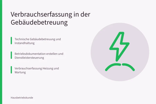Verbrauchserfassung in der technischen Gebäudebetreuung und Instandhaltung